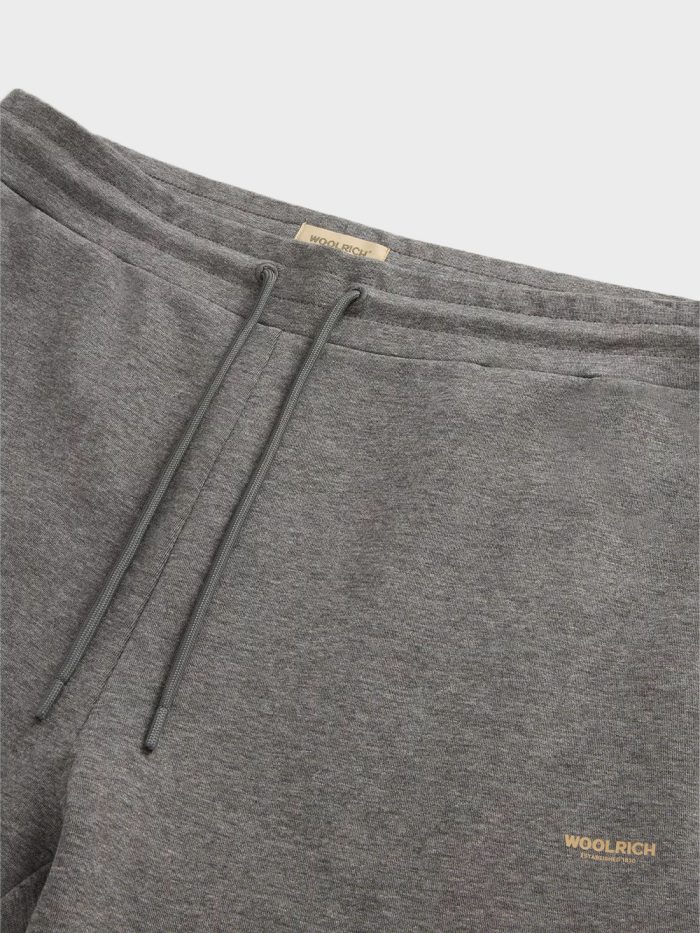 Woolrich Pant Jogging Logo Grijs - Afbeelding 2