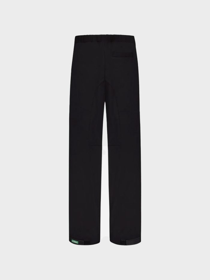 Flâneur Pant Tech Badge Zwart - Afbeelding 4
