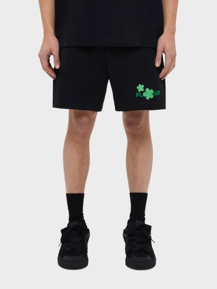 Flaneur-Short-Organic-Flower-Zwart