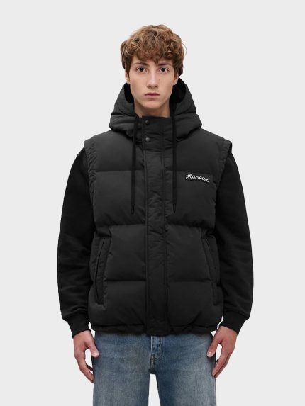 Flaneur-Bodywarmer-Signature-Zwart