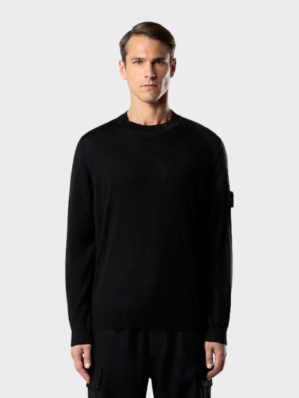 Stone-Island-Ghost-Knit-Zwart