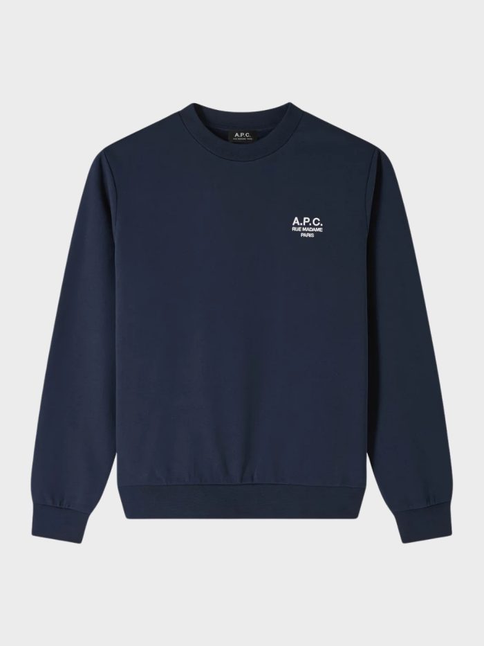 APC Sweater Rue Madame Blauw - Afbeelding 3