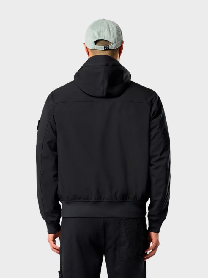 Stone Island Light Softshell Jacket Zwart - Afbeelding 5