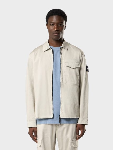 Stone-Island-Regular-Fit-Overshirt-Liuchtgrijs
