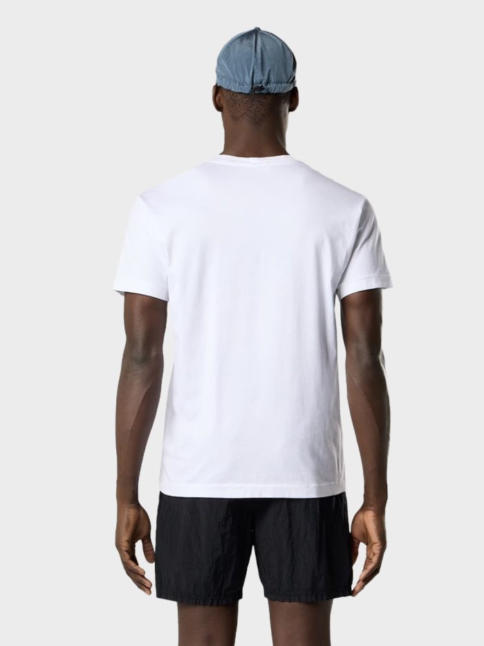 Stone Island Kompas Patch T-Shirt Wit - Afbeelding 2