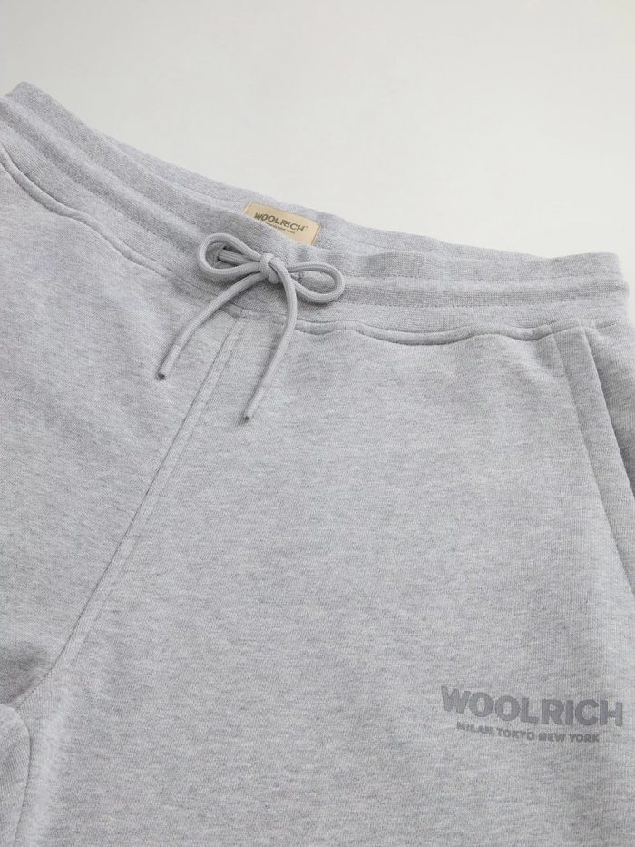 Woolrich Fleece Sweatpant Grijs - Afbeelding 3