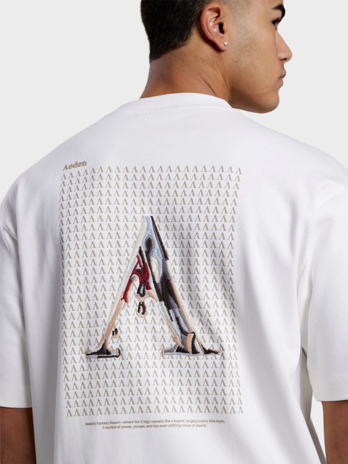 Aeden Juke T-Shirt Offwhite - Afbeelding 3