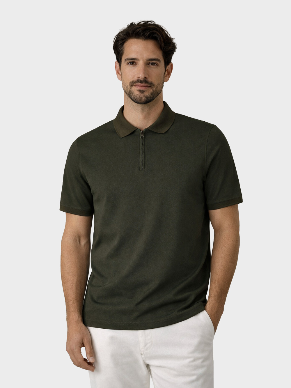 Bogner-Timo-10-Polo-Donkergroen-model Bogner-Timo-10-Polo-Donkergroen-model