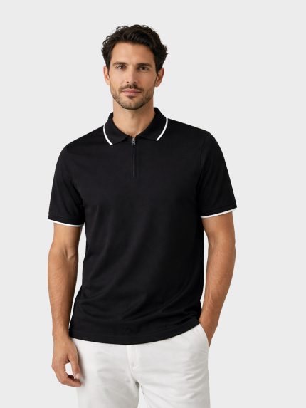 Bogner-Timo-10-Polo-Zwart