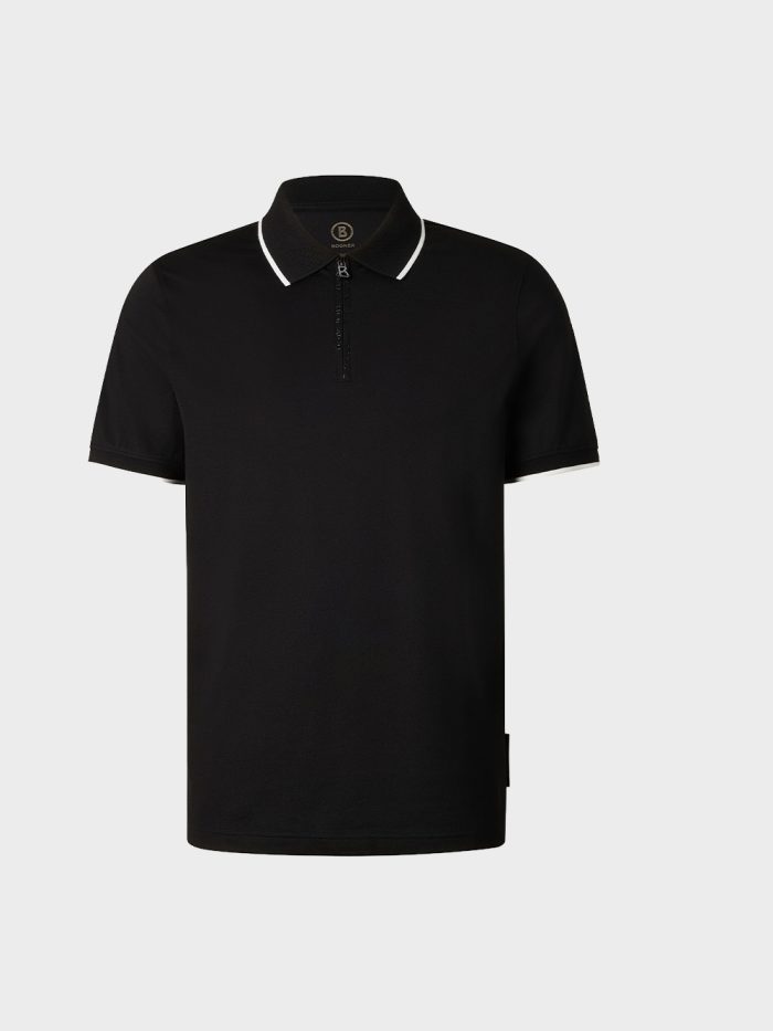 Bogner Timo-10 Polo Zwart - Afbeelding 3