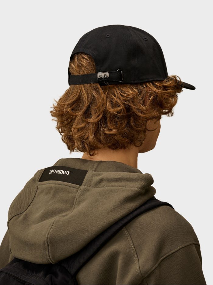 CP Company Baseball Cap Donkerblauw - Afbeelding 2