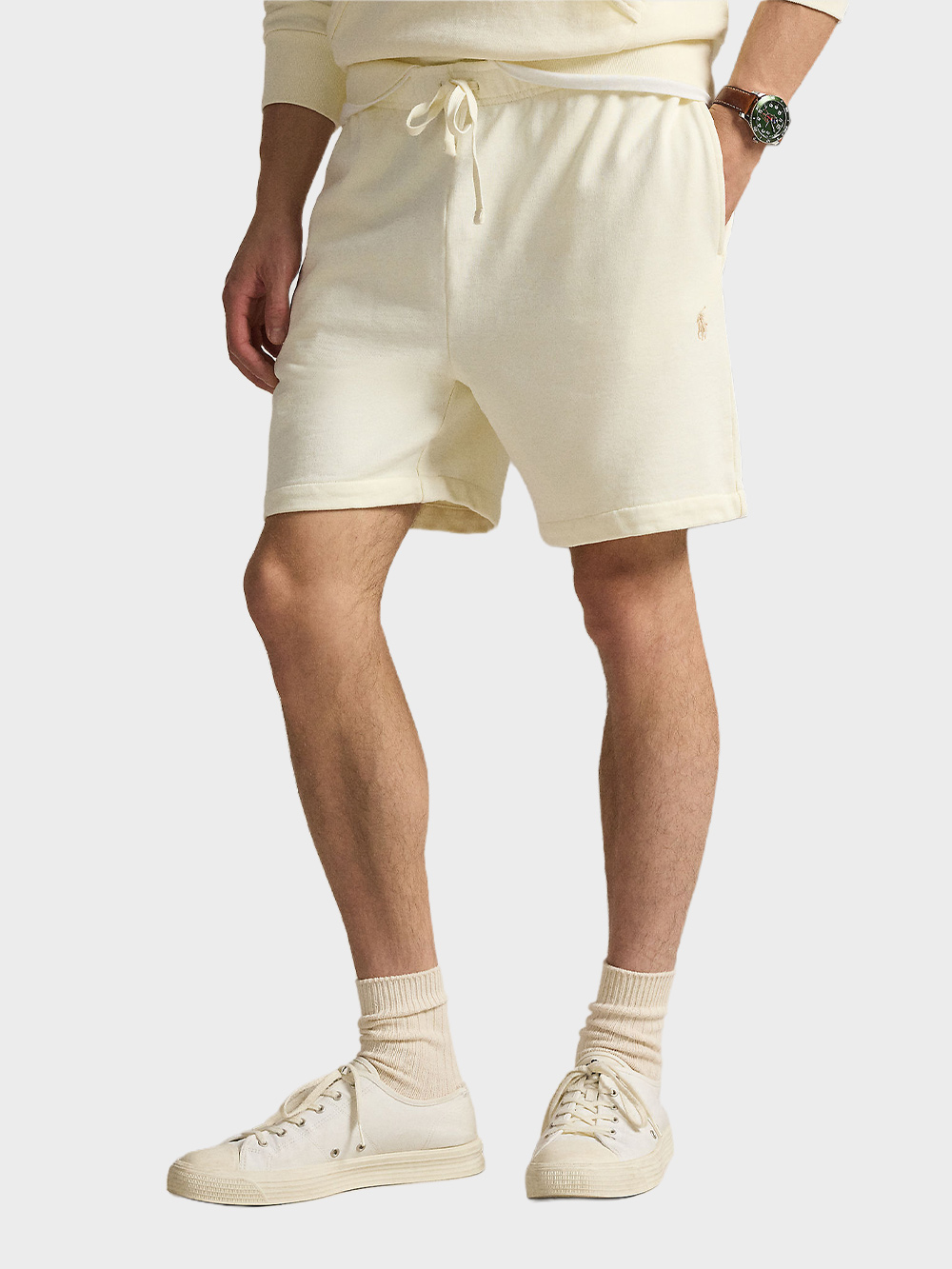 Ralph-Lauren-Athletic-Short-Beige Ralph Lauren Athletic Short Beige