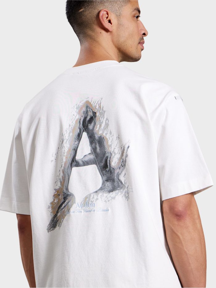 Aeden Jovencio T-Shirt Offwhite - Afbeelding 3