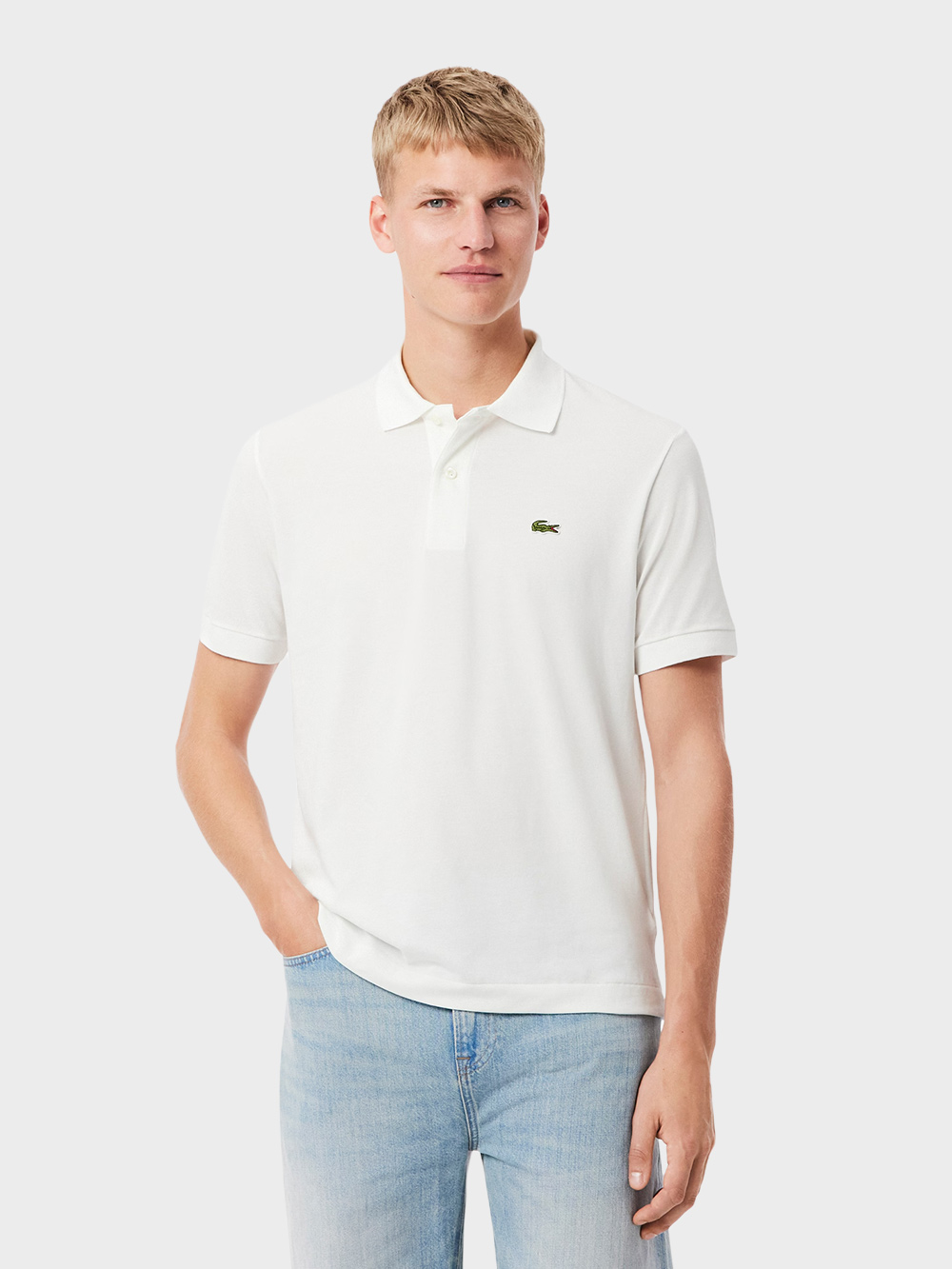 Lacoste-Light-Polo-Wit Lacoste Light Polo Wit