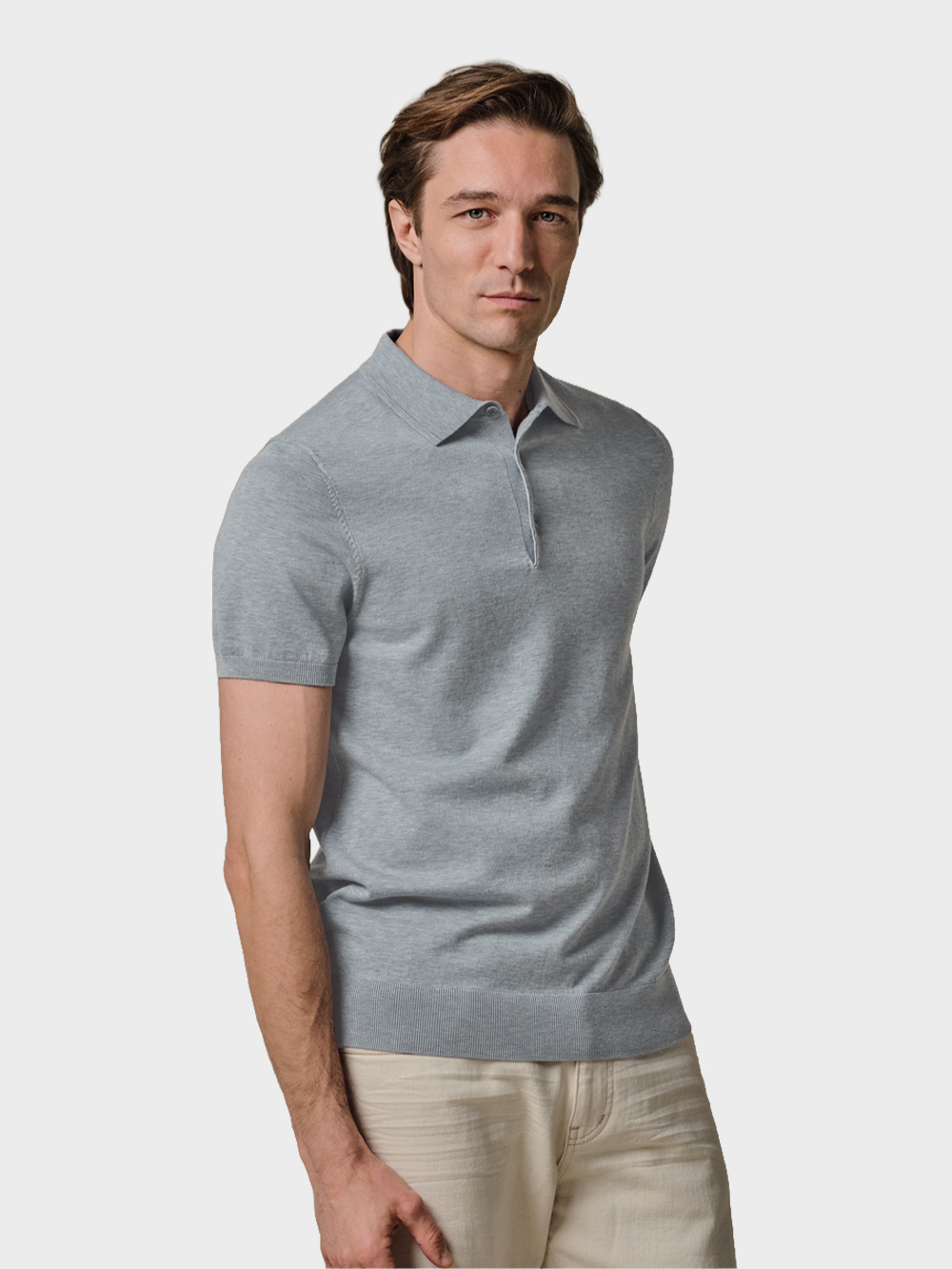 Profuomo-Luxury-Basic-Polo-Blauw Profuomo-Luxury-Basic-Polo-Blauw