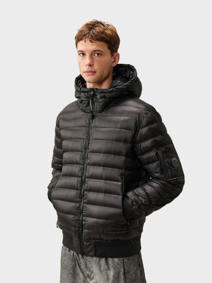 CP-Company-Lens-Down-Jacket-Zwart