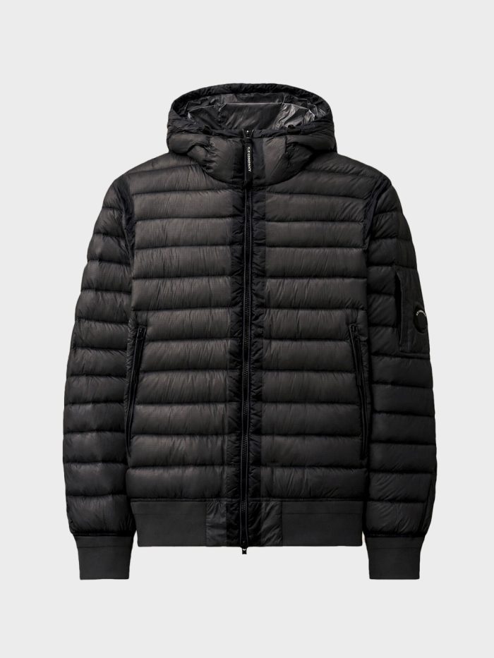 CP-Company-Lens-Down-Jacket-Zwart