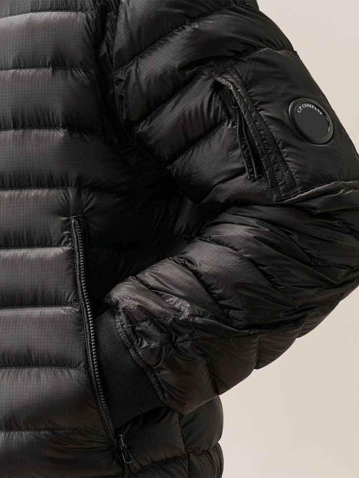 CP-Company-Lens-Down-Jacket-Zwart