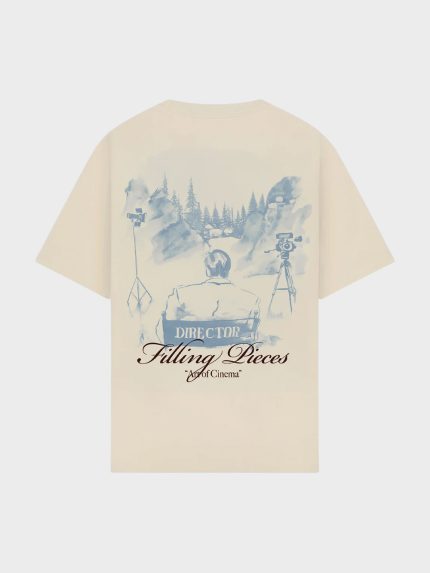 Filling-Pieces-T-Shirt-Director-Offwhite-back