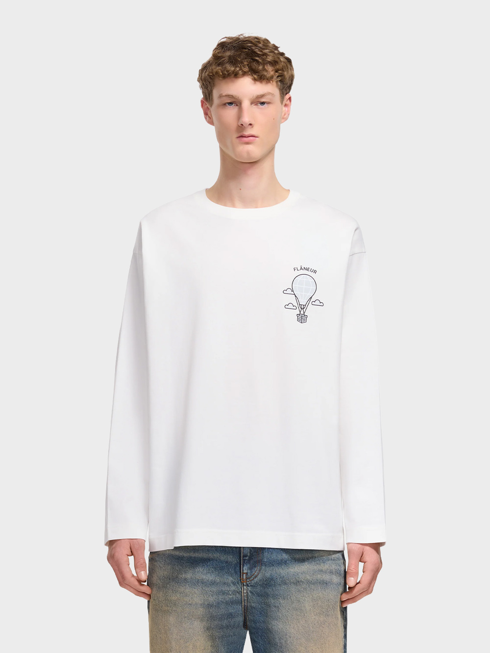 Flaneur-Balloon-Long-Sleeve-Wit Flaneur-Balloon-Long-Sleeve-Wit