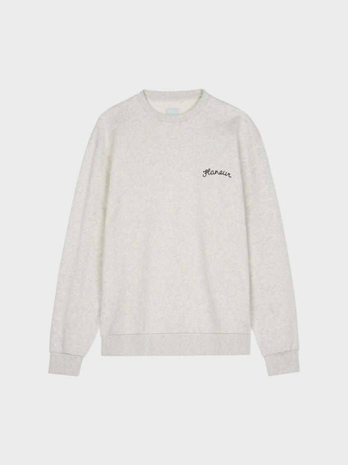 Flâneur Signature Sweater Grijs - Afbeelding 2