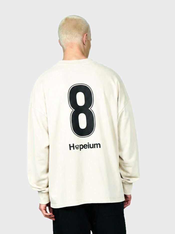 Hopeium Gandhi Tee Beige - Afbeelding 2