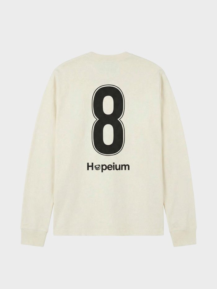 Hopeium Gandhi Tee Beige - Afbeelding 3