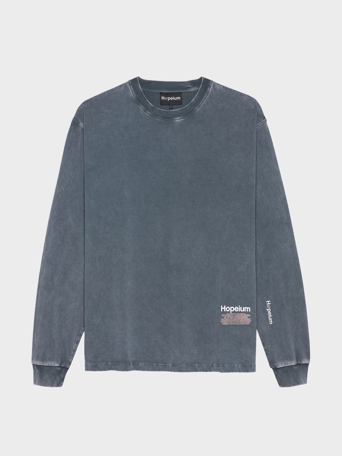 Hopeium Tour Tee Grijs - Afbeelding 4