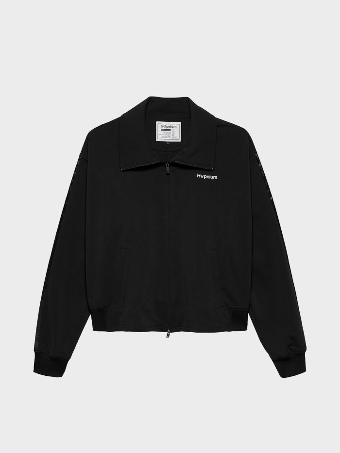 Hopeium Track Jacket Zwart - Afbeelding 4