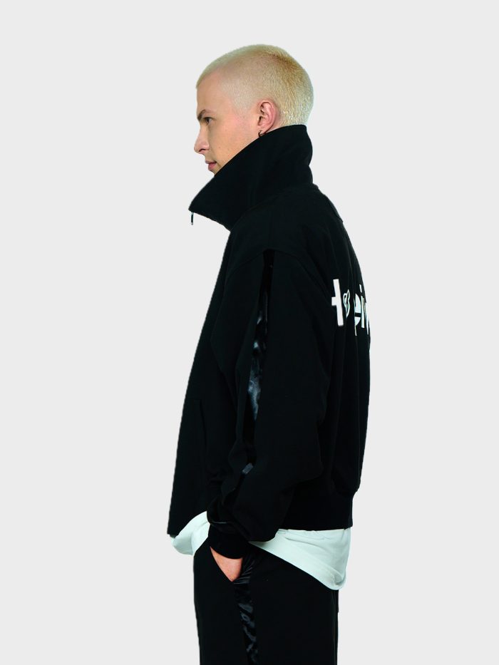 Hopeium Track Jacket Zwart - Afbeelding 2