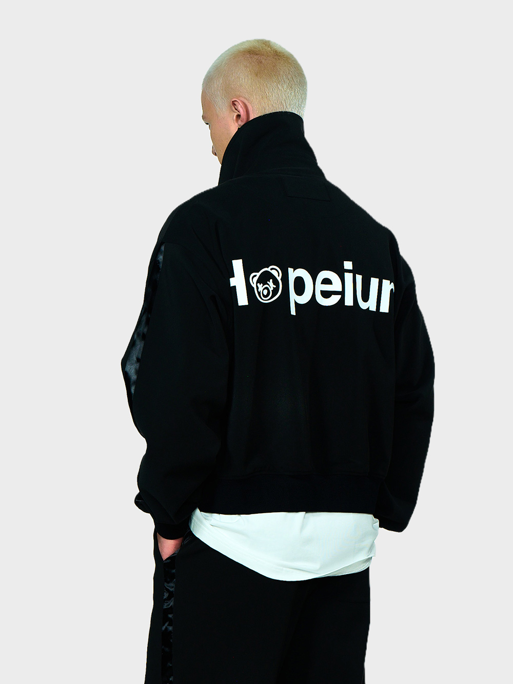Hopeium-Track-Jacket-Zwart Hopeium Track Jacket Zwart