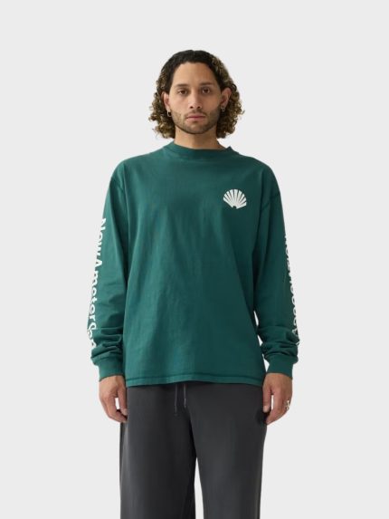 New Amsterdam Logo Longsleeve Groen