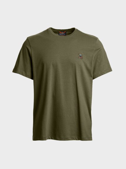 Parajumpers-Patch-T-Shirt-Groen