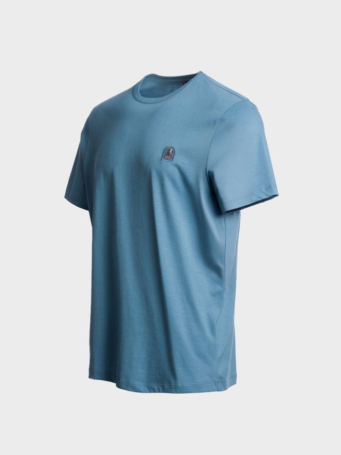 Parajumpers Patch T-Shirt Lichtblauw - Afbeelding 2
