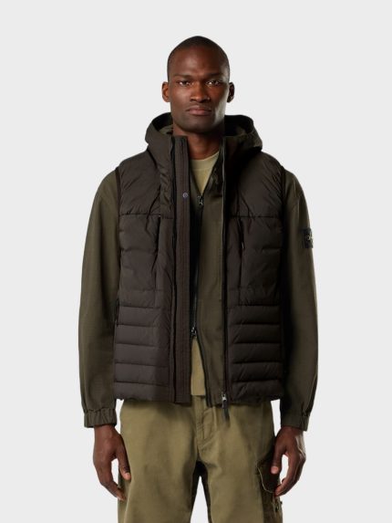 Stone-Island-Bodywarmer-Grijs