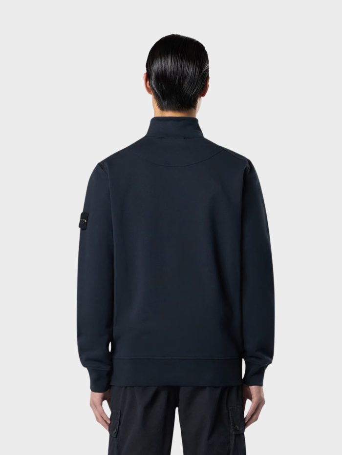 Stone Island Halfzip Sweatshirt Donkerblauw