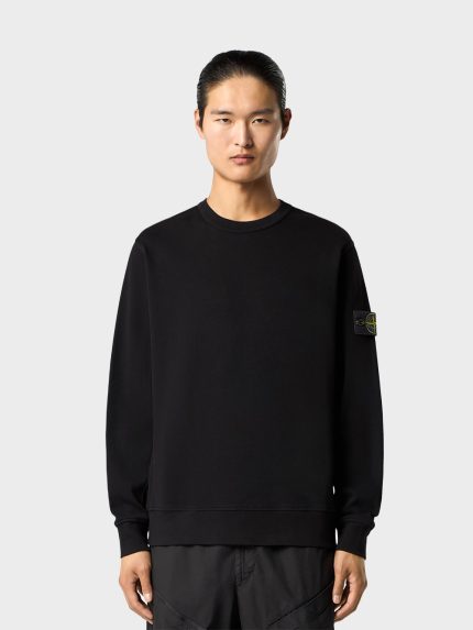 Stone-Island-Regular-Fit-Sweatshirt-Zwart