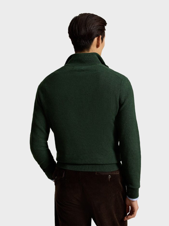 Ralph Lauren Half Zip Knit Groen - Afbeelding 2
