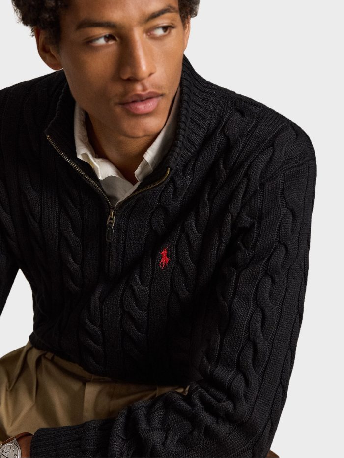 Ralph-Lauren-Long-Sleeve-Pullover-Zwart