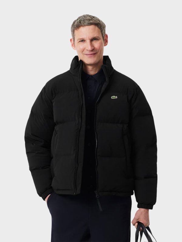Lacoste Jacket Bh5154 Zwart met model