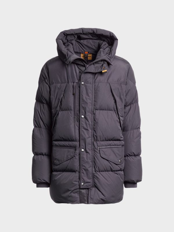 Parajumpers Harraseeket Down Parka Donkerblauw voorkant