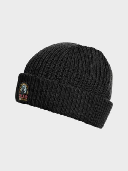 Parajumpers Matio Beanie Zwart voorkant