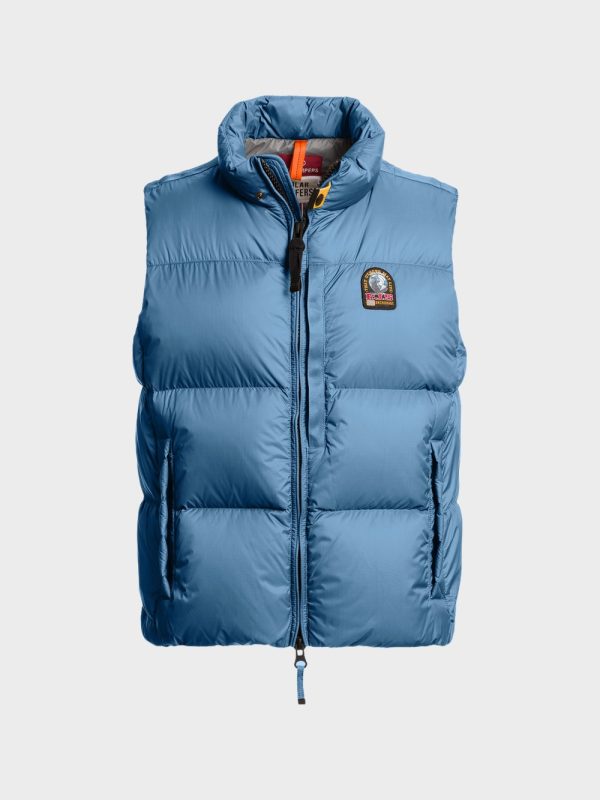 Parajumpers Roydale Bodywarmer Lichtblauw voorkant