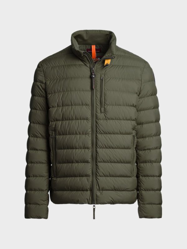 Parajumpers Ugo Down Jacket Groen voorkant