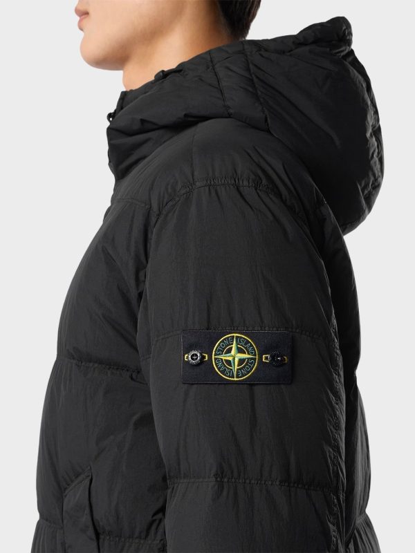 Stone Island Jacket Zwart achterkant
