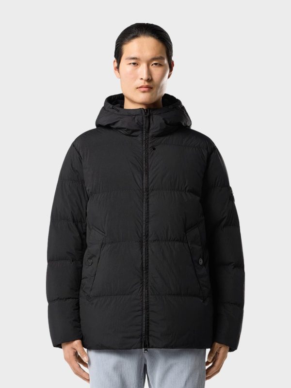 Stone Island Jacket Zwart met model